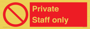 Private Staff Only